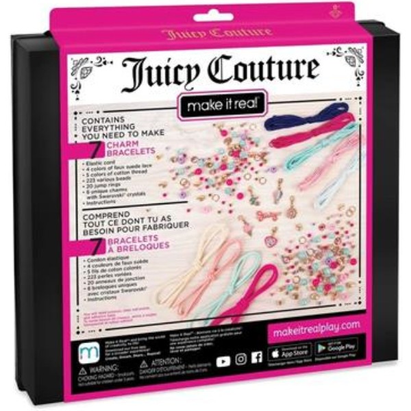 Фото - Набір для виготовлення прикрас Make it Real Juicy Couture Сонячне сяйво 259 шт. (MR4409)